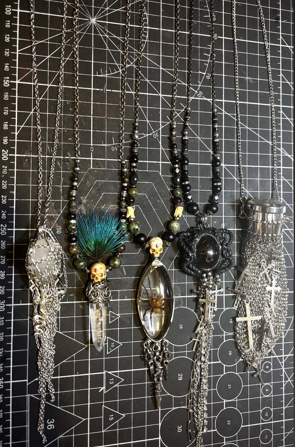 (구매) “VY001” spider necklace 상품이미지2