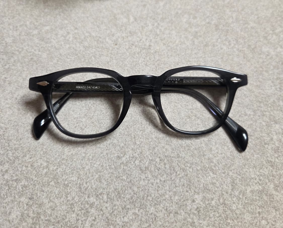 애쉬크로프트 류노스케 아세테이트 다크그레이 실버 45 size 상품이미지1