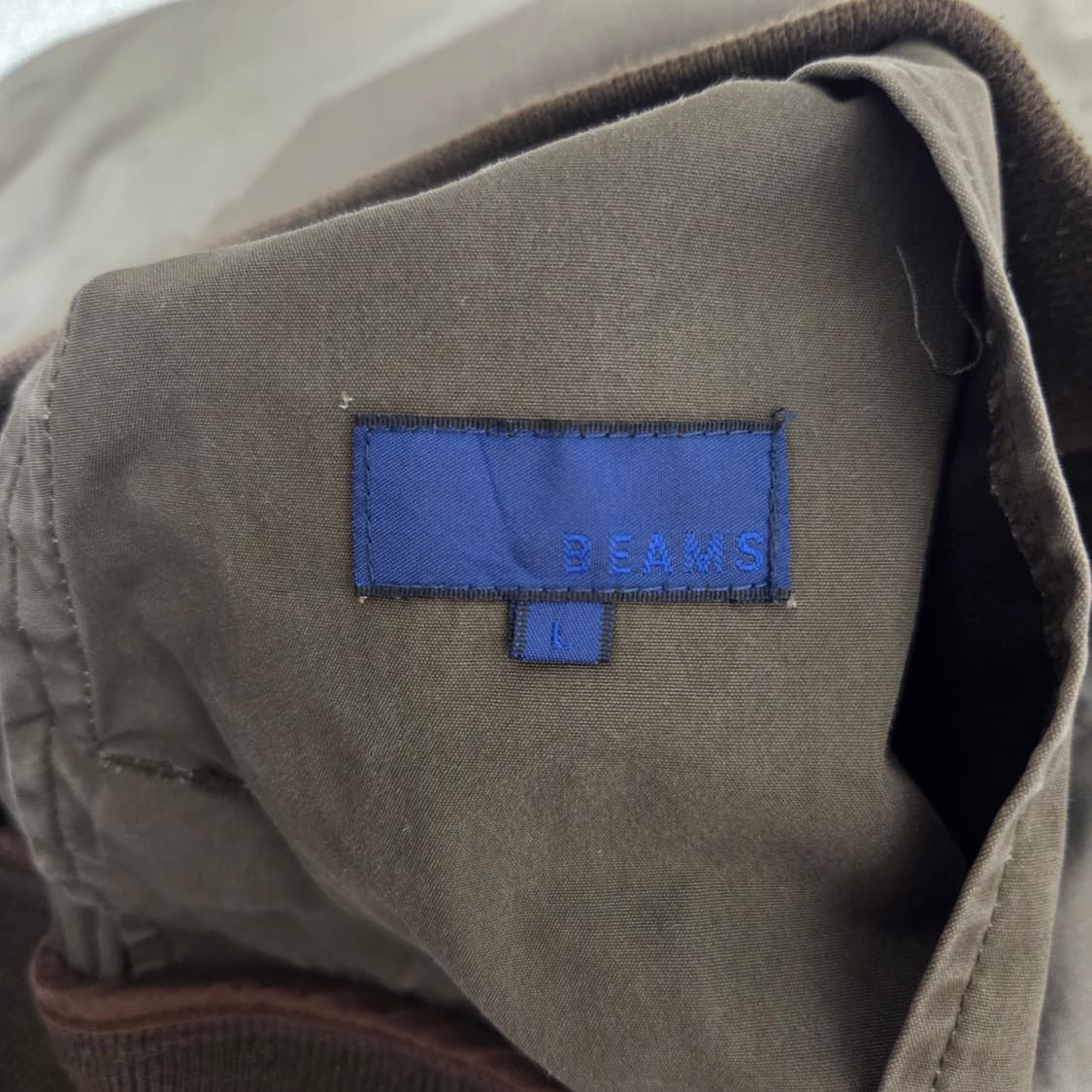 Beams 빔즈 라이더 블루종 코튼자켓 L(100) 상품이미지4