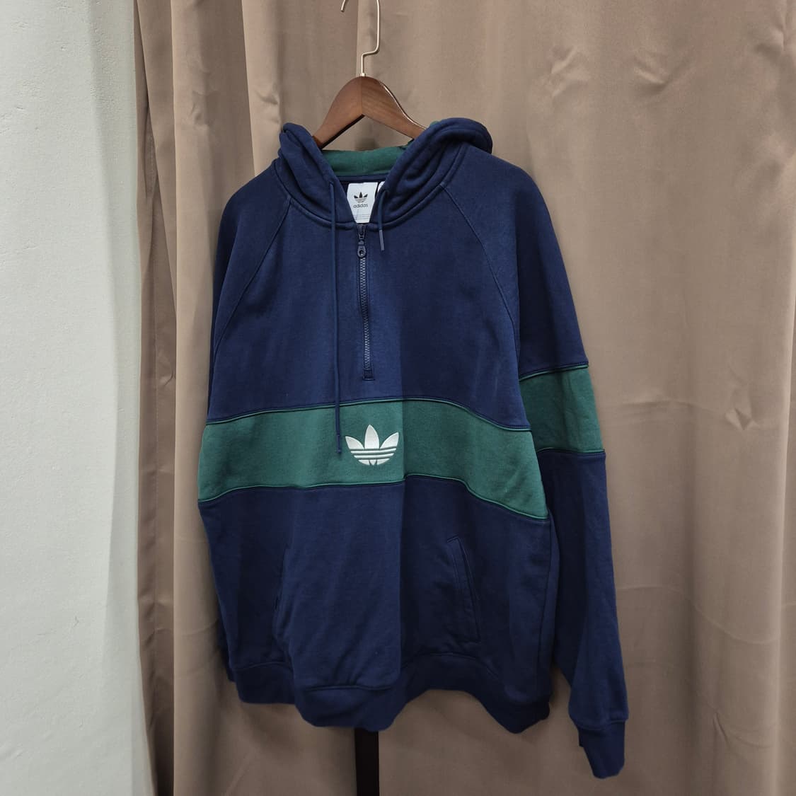 아디다스 하프집업 후드티 3XL 상품이미지1
