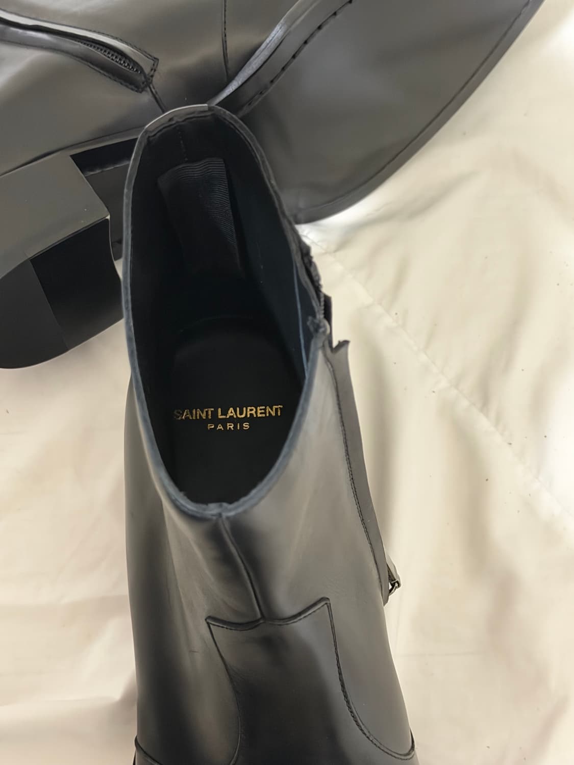 생로랑 레더 첼시 앵클 부츠 상품이미지9