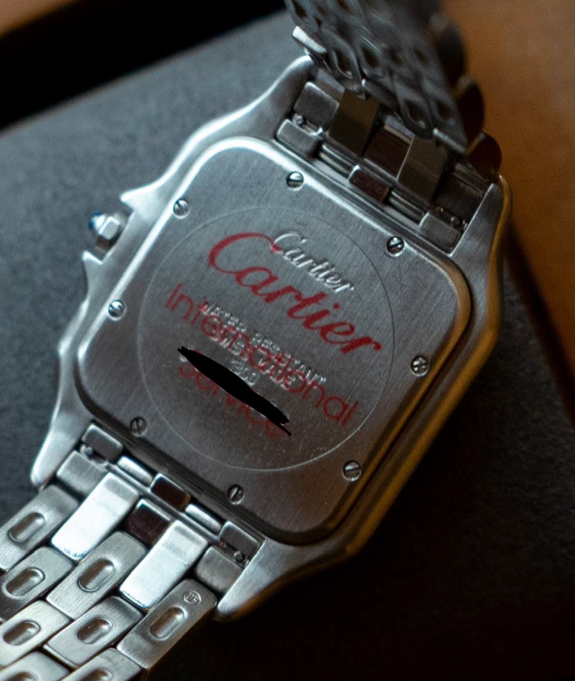 까르띠에 팬더 라지 L 스틸 시계 상품이미지2