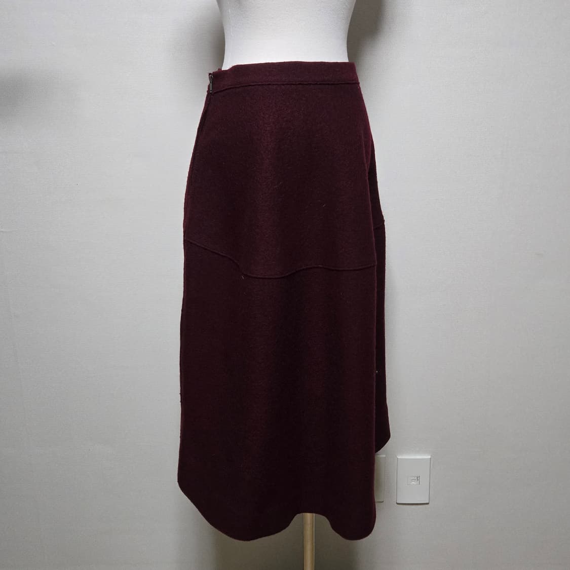 코스 언밸런스 울 미디 스커트/ 여성 스커트/ 여성 치마  상품이미지8