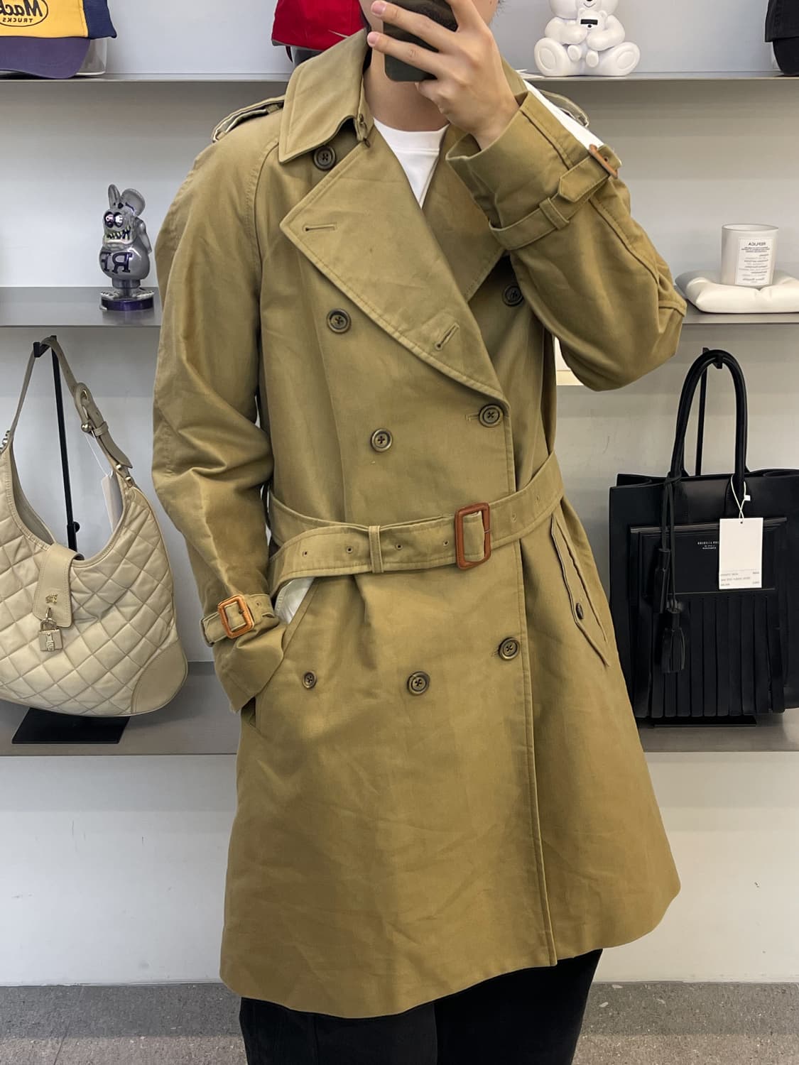 더 슈페리어 레이버 스페인군 트렌치 코트 상품이미지1