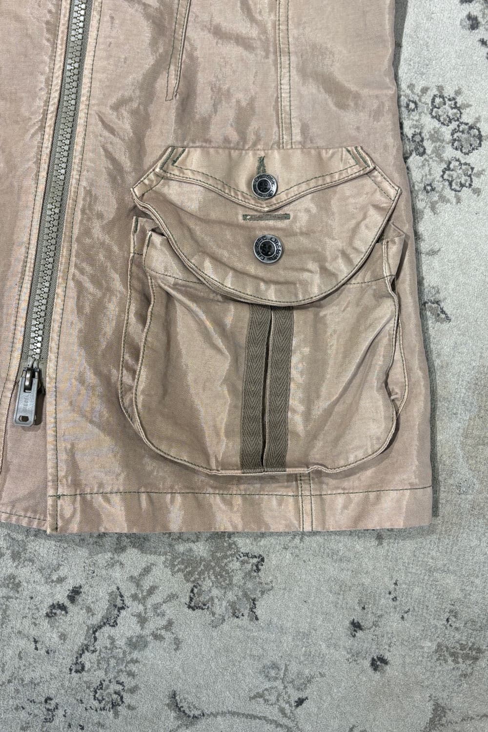 Diesel Washed Work Half Coat Jacket 상품이미지8