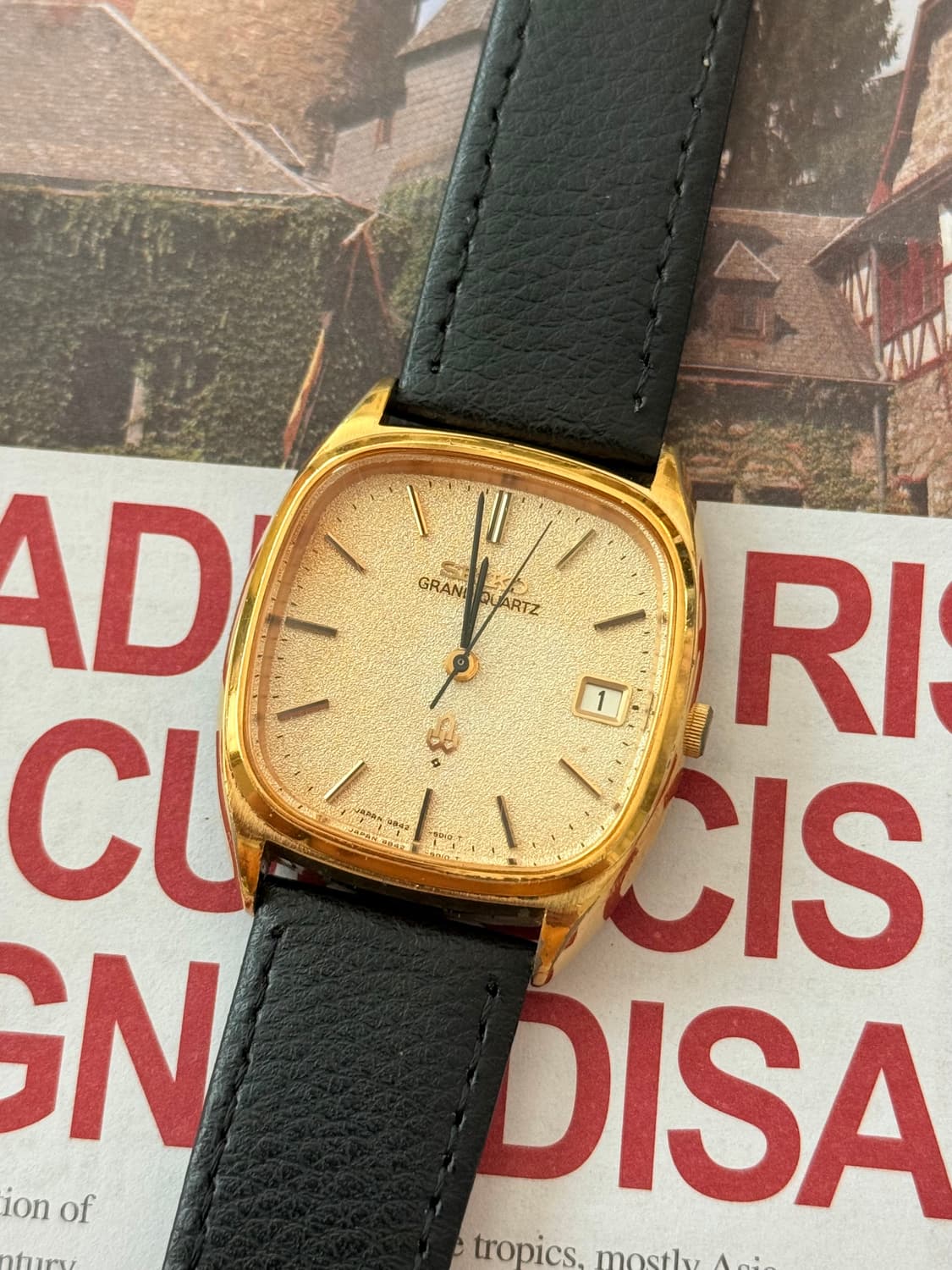 Seiko 세이코 Grand Quartz Sand Diel 상품이미지1