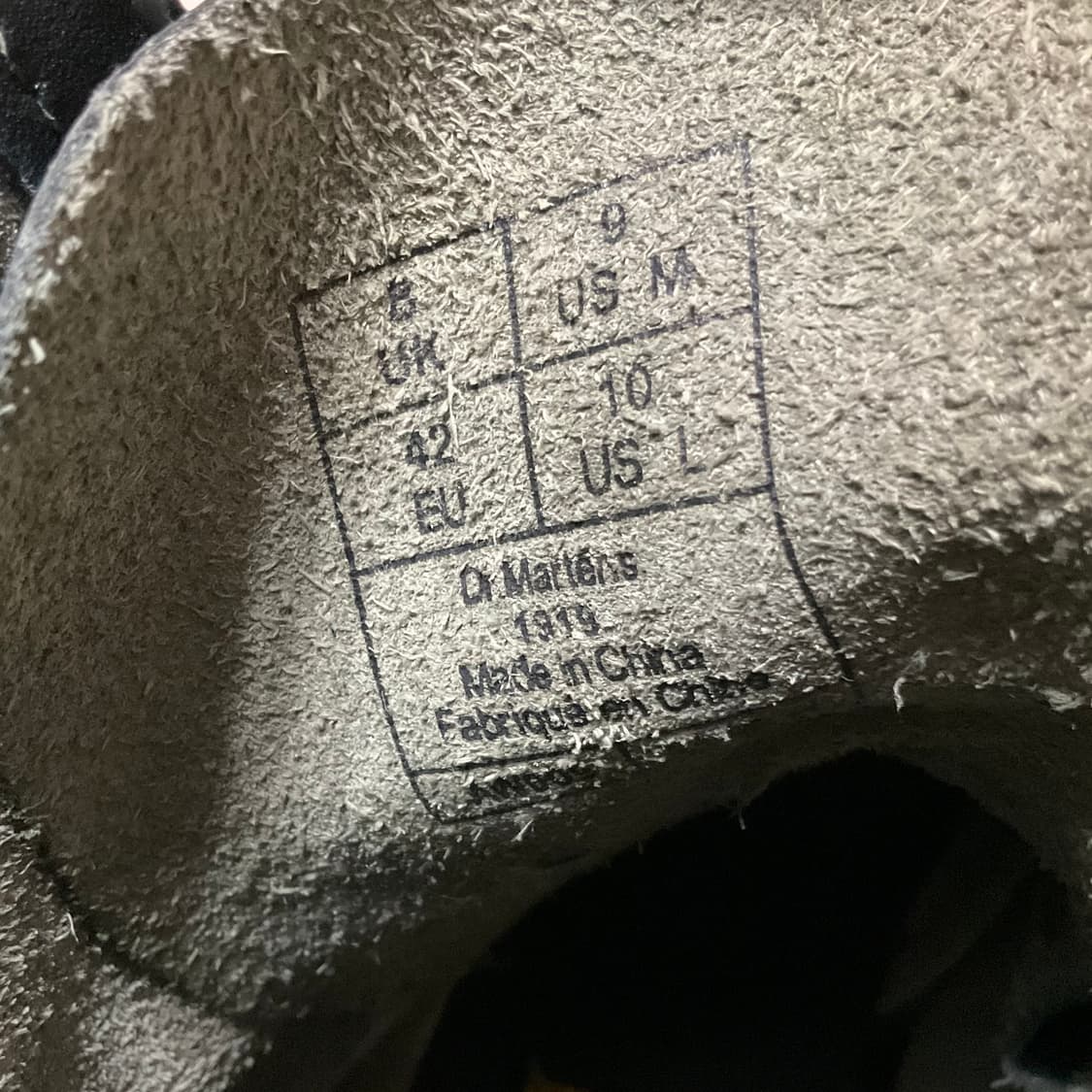 닥터마틴 1919 블루블랙 270 상품이미지8