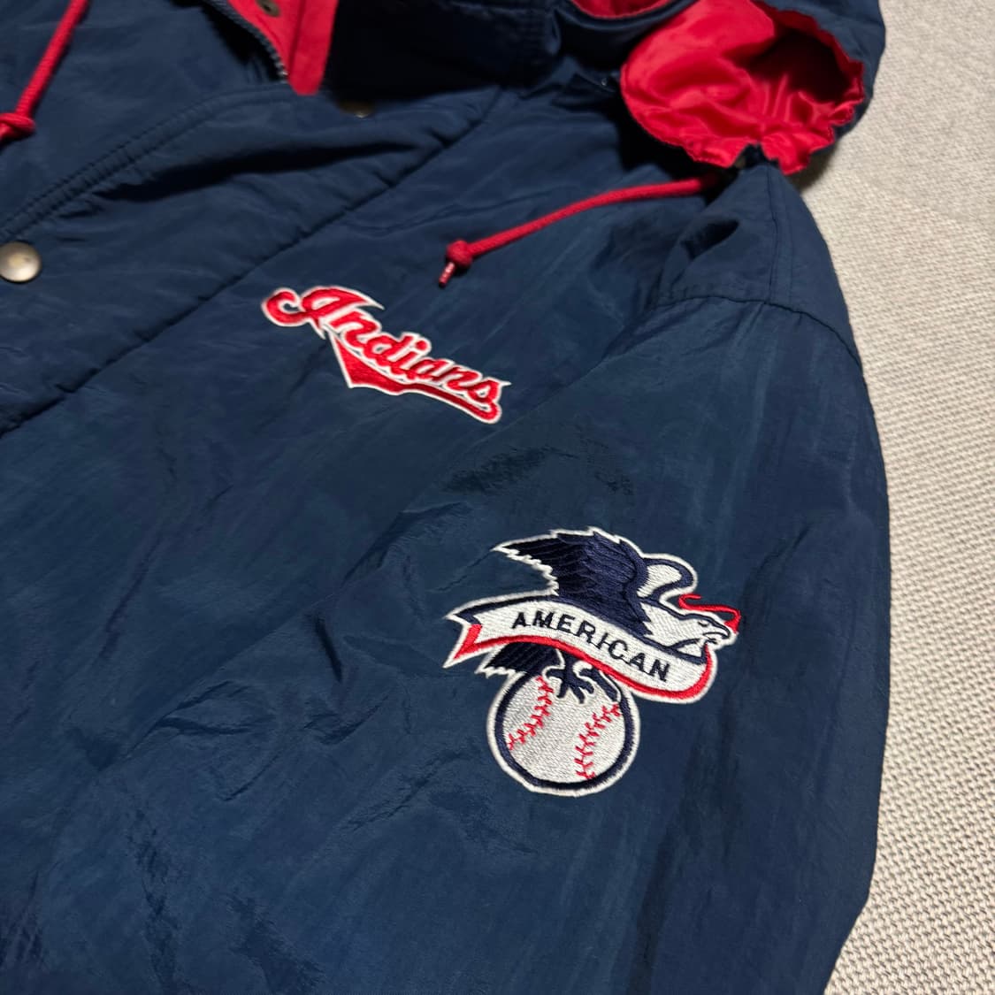 스타터 MLB 클리블랜드 인디언스 파카 상품이미지3
