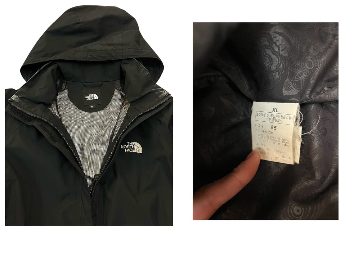 노스페이스 바람막이 블랙 95 #csz2042 상품이미지4
