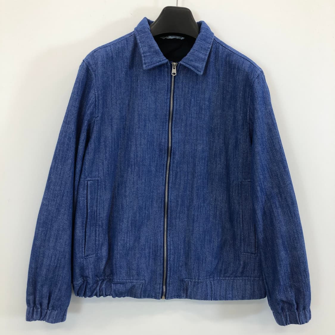 자라 린넨혼방 블루종자켓 L 상품이미지1