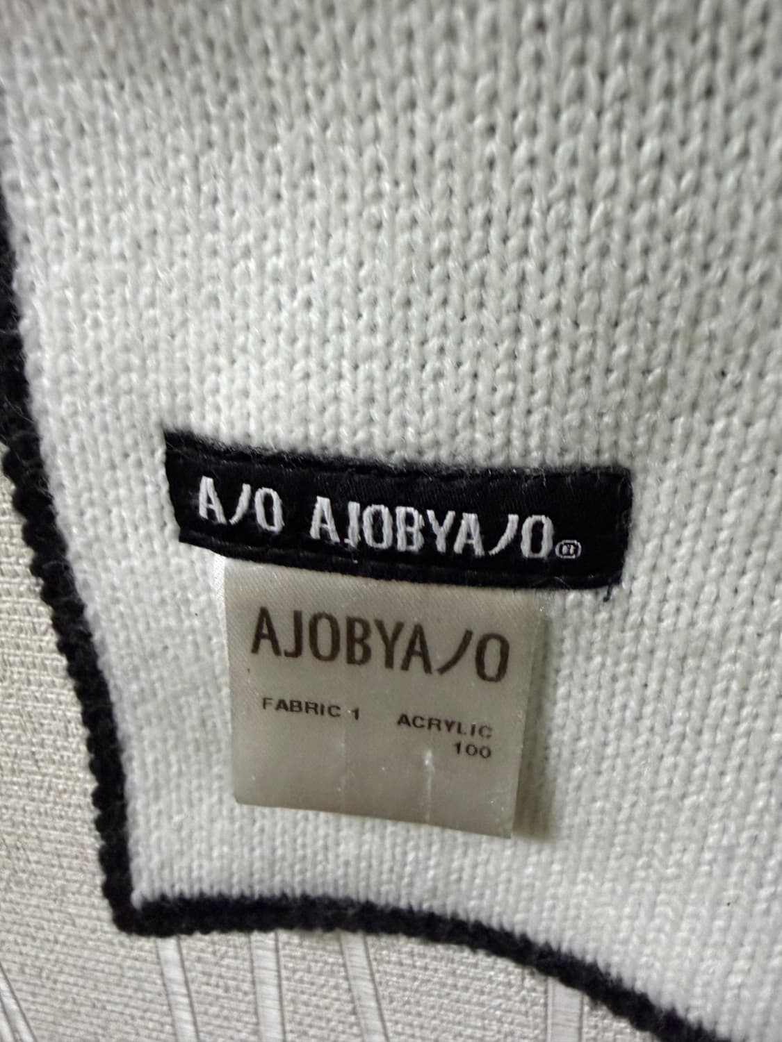 AJO AJOBYAJO 머플러 상품이미지5