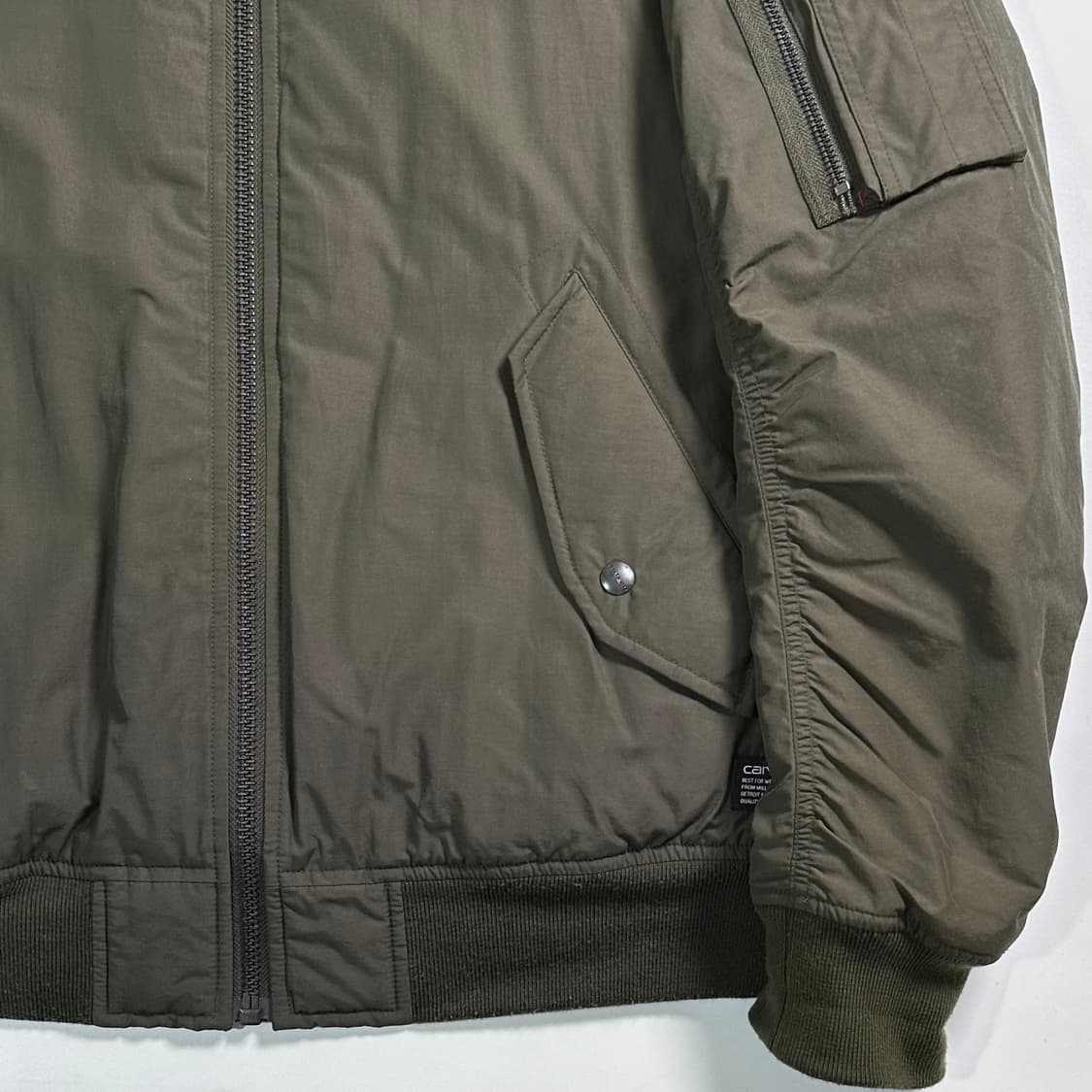 칼하트 카키 ma-1 봄버 자켓  상품이미지3