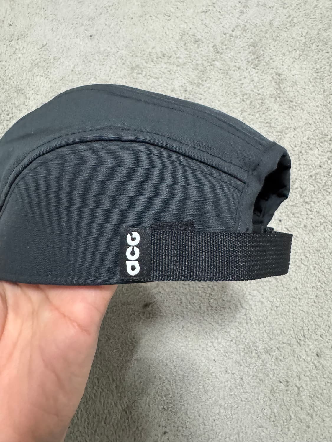 나이키 NRG ACG 테일윈드 캡 블랙 레이저 오렌지 상품이미지3