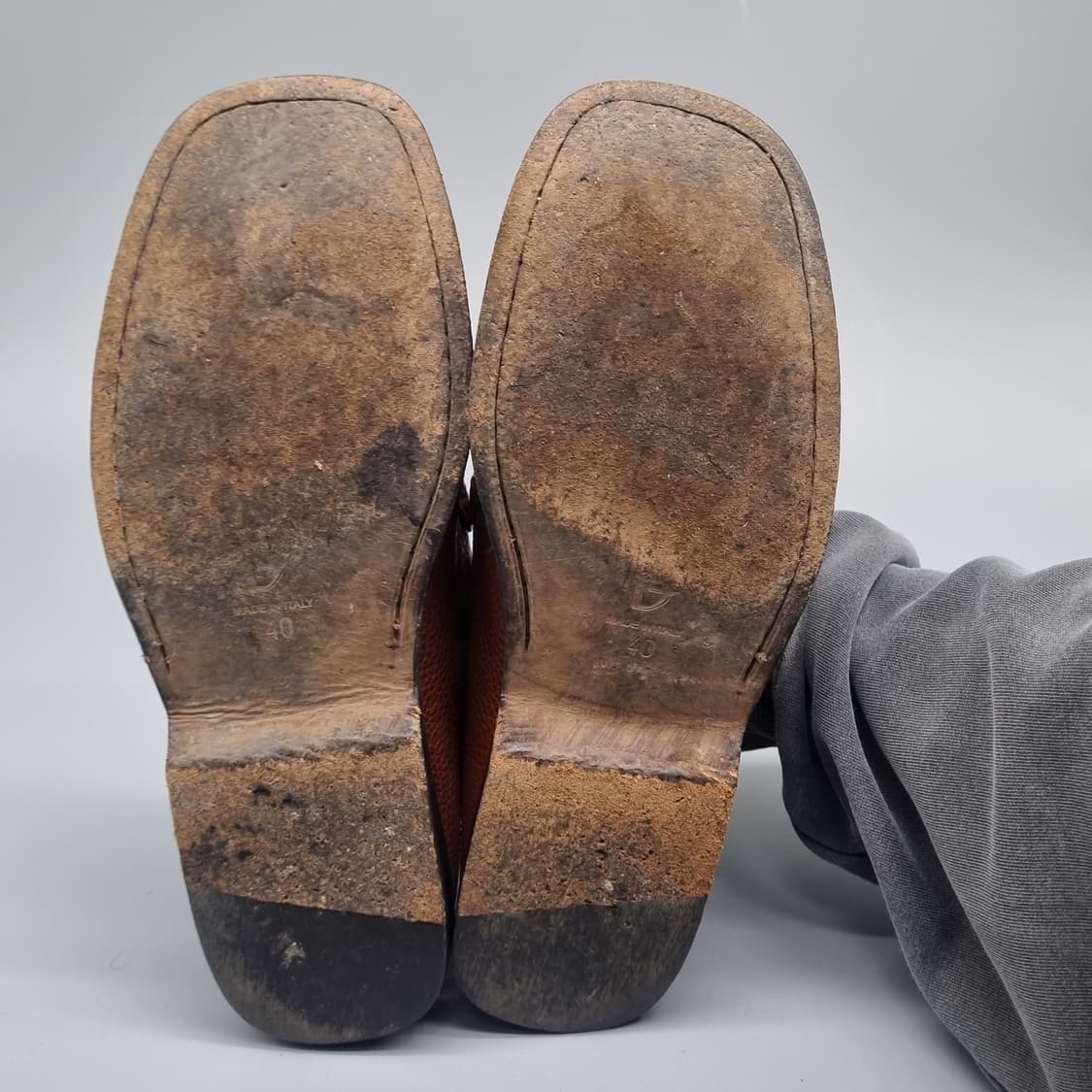 정품 발렌시아가 남성로퍼40 250 상품이미지3