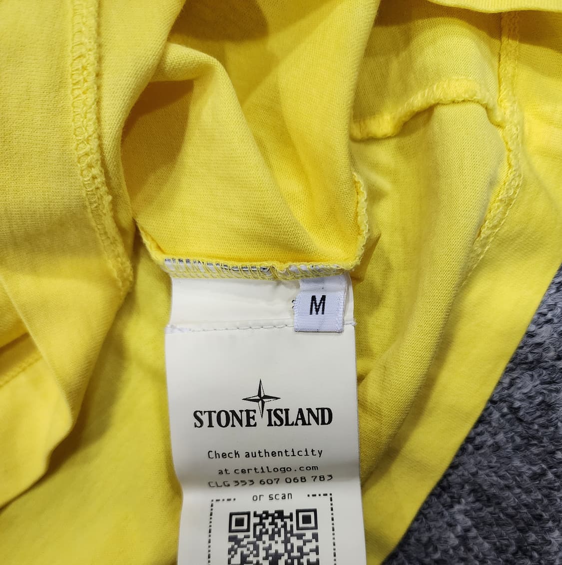 스톤아일랜드 로고 패치 반팔티 M 상품이미지9