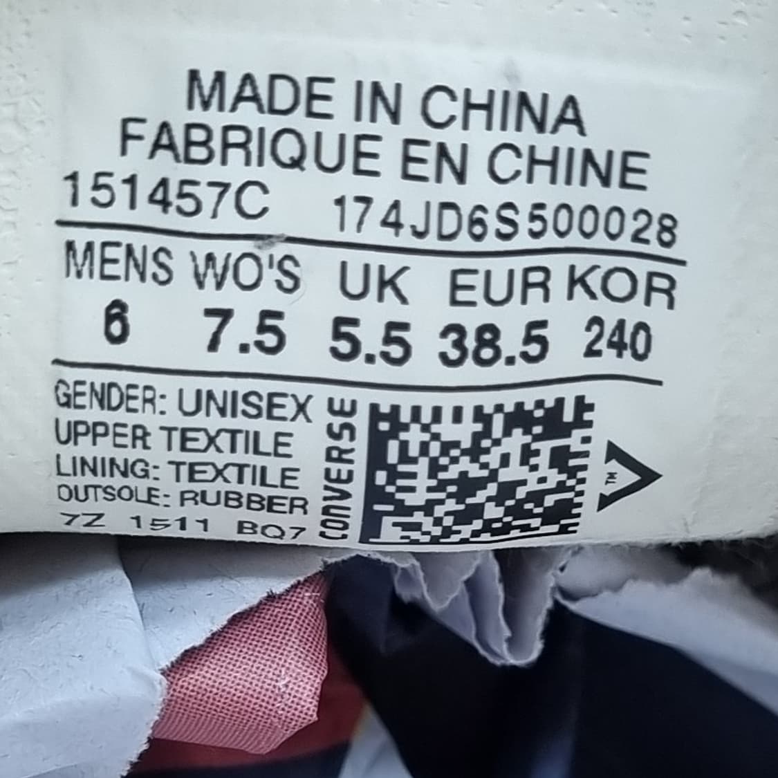 컨버스 잭퍼셀 카모 로우 스니커즈240 상품이미지6