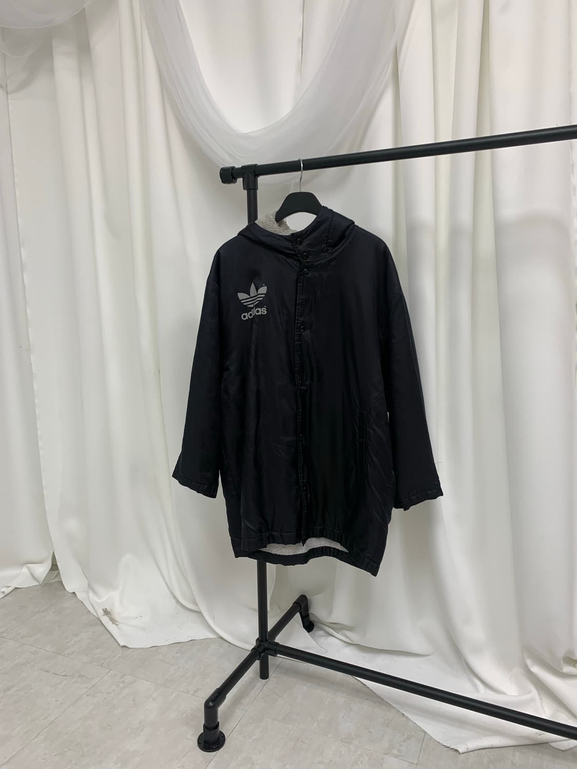 Adidas Big Logo Coach Jacket 상품이미지1