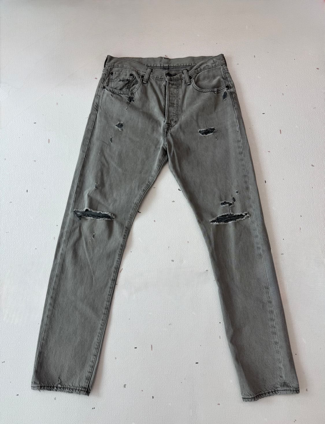 리바이스 501 CT 디스트로이드 데님 진 상품이미지1