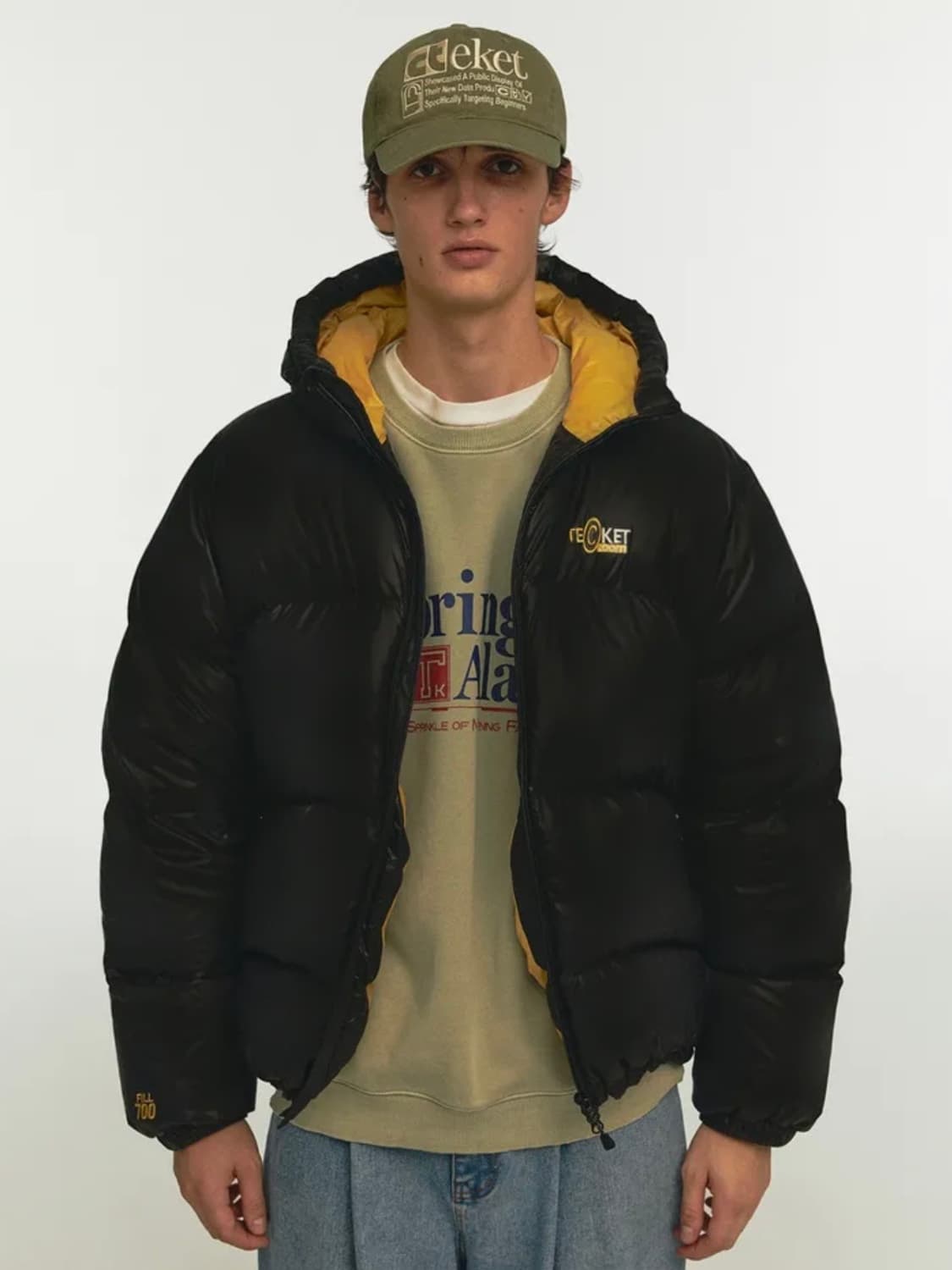 Teket Dot-com Down Jacket Black (L) 상품이미지2