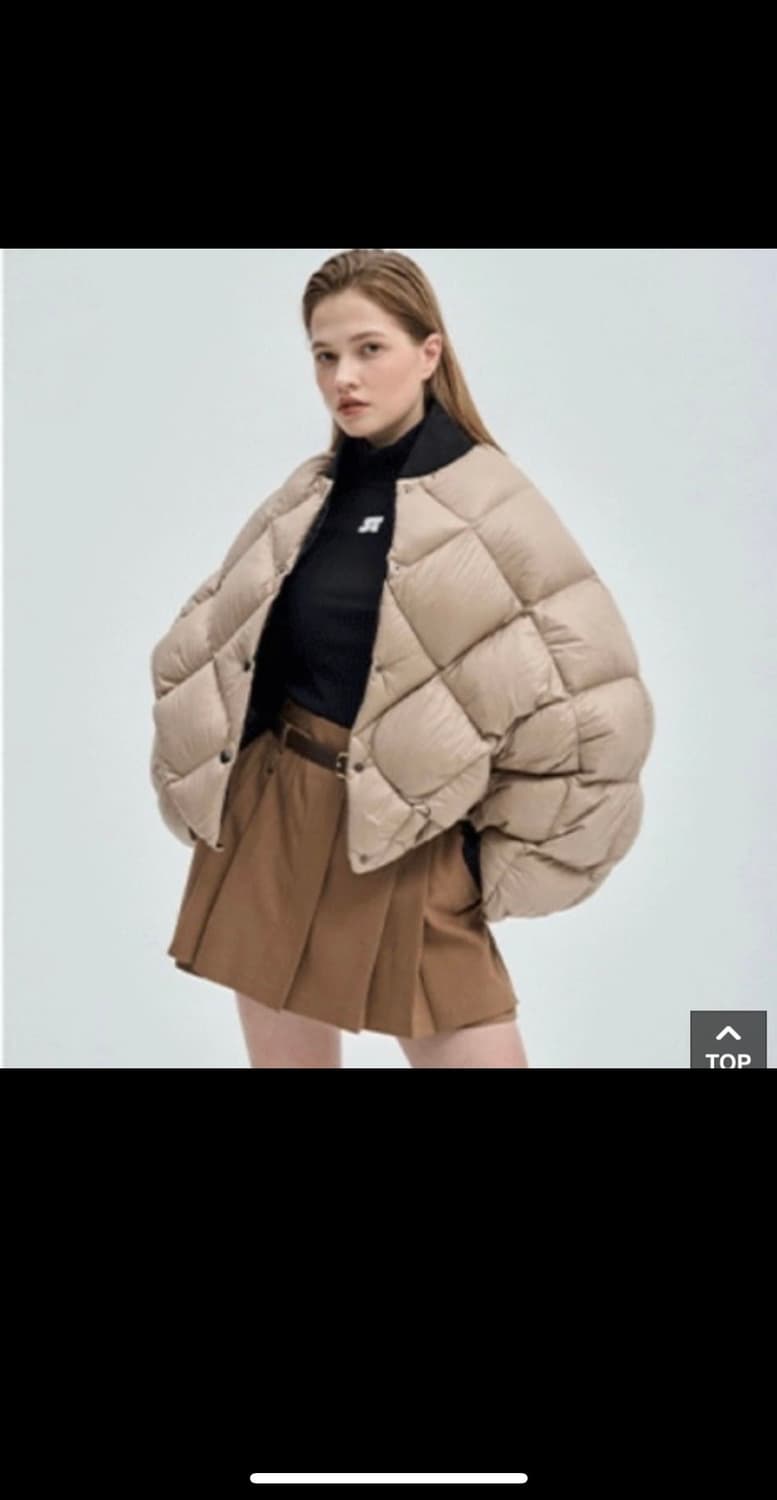 [OS](새상품)22fw 시스템 구스다운 케이프 상품이미지5