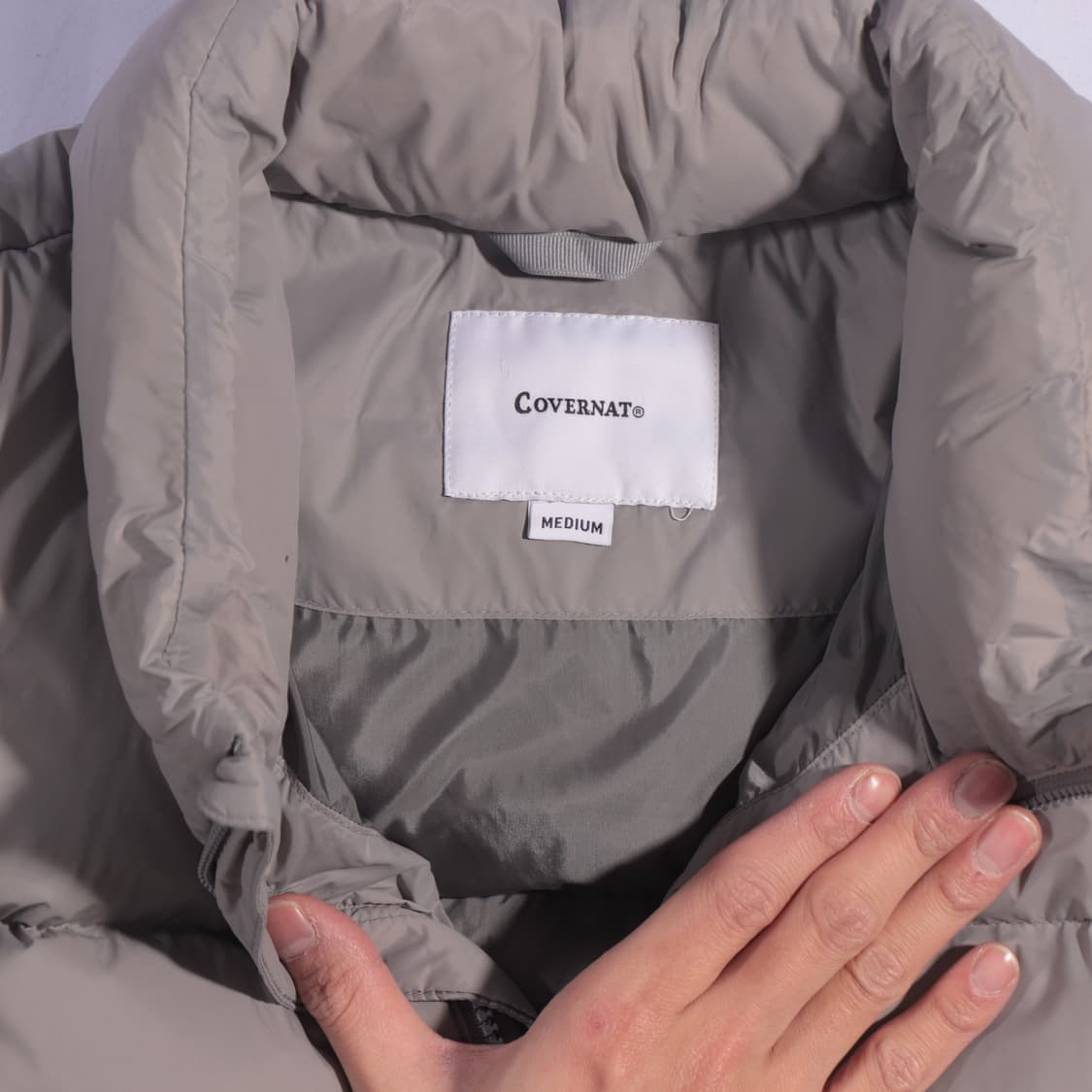 커버낫 리버시블 패딩 B40 상품이미지3