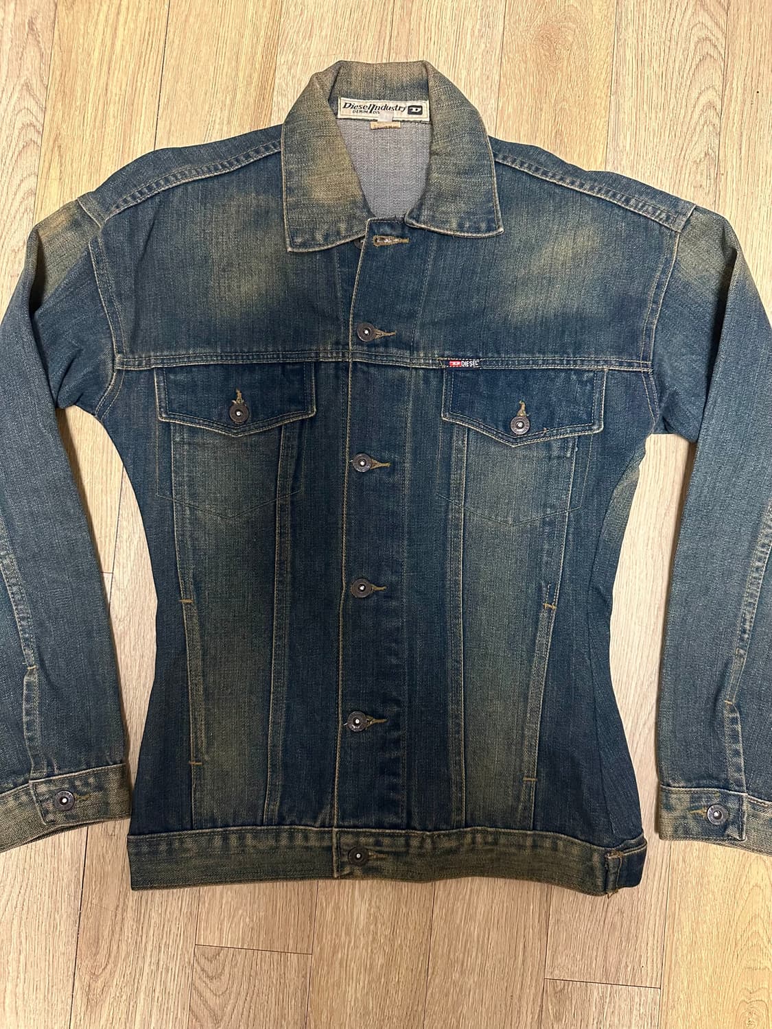 디젤 00s 해외판 데님 라인자켓 95 상품이미지1