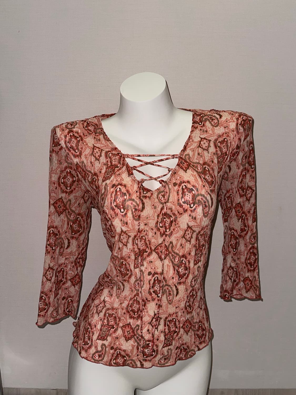 빈티지 오리엔탈 블라우스 상품이미지5