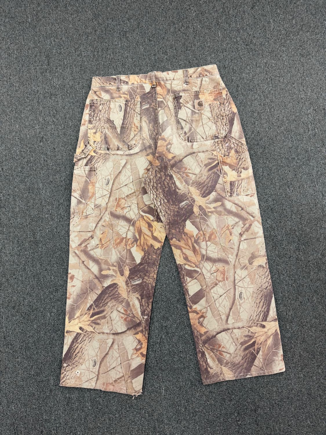 36)00’s 칼하트 빈티지 리얼트리 패턴 덩가리 워크 팬츠 상품이미지7