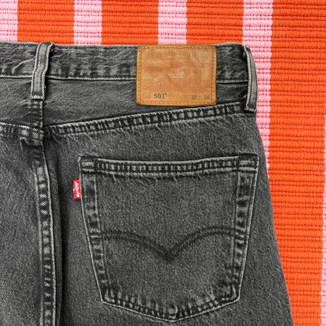 00s 리바이스 501 빅E 그레이 데님 (32) 상품이미지1