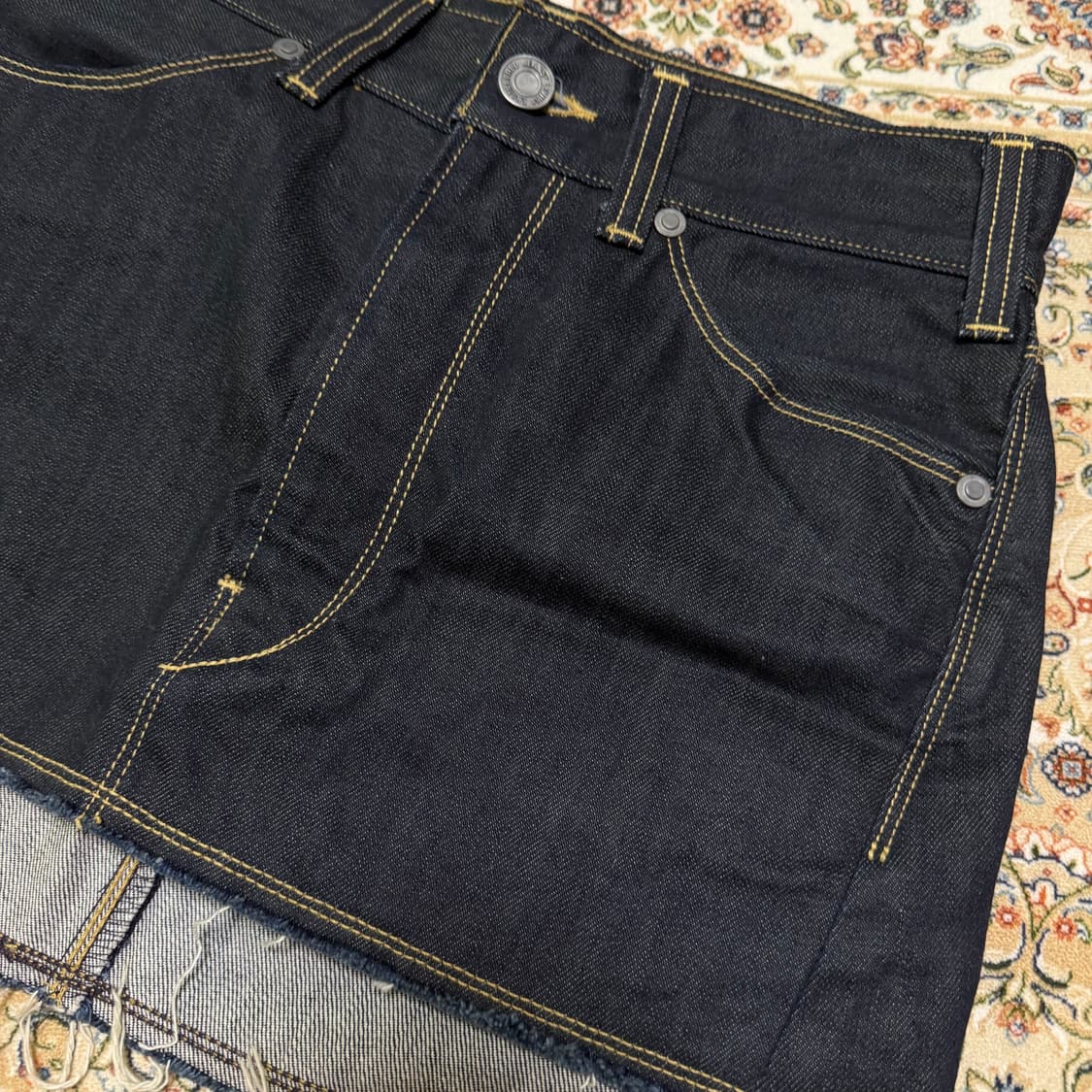리바이스 엔지니어드 가먼츠 데님스커트 levis engineered ga 상품이미지3