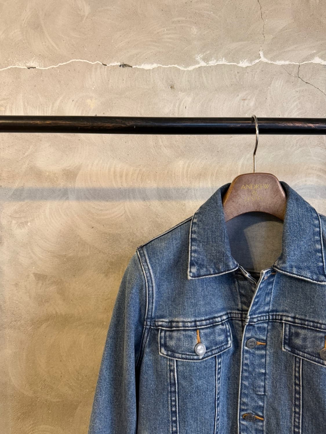 아페쎄 데님 트러커 자켓 66~77 상품이미지2