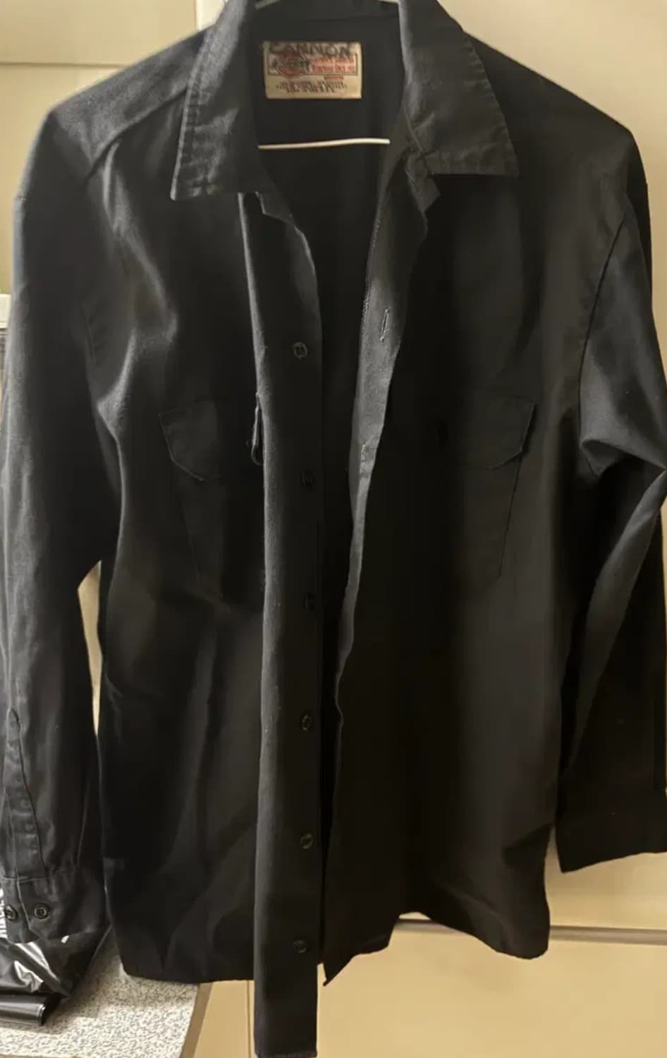 디키즈 빈티지 블랙 셔츠 상품이미지1