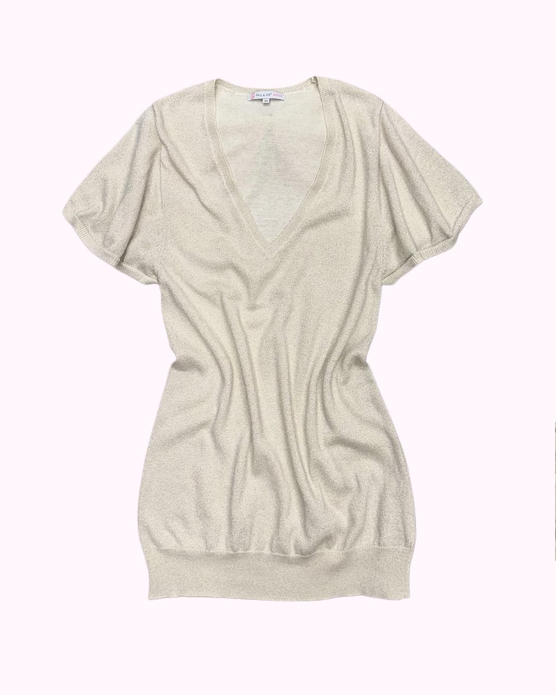 glitter ribbon knit dress 상품이미지2