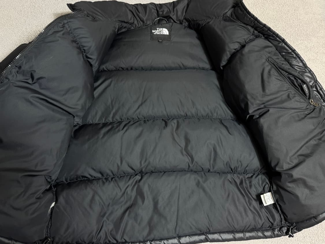[s100] 노스페이스 눕시 700필 구형 og 블랙 패딩  상품이미지3