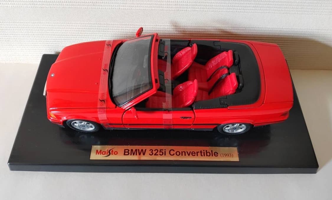 1/18 빈티지 마이스토 E36 컨버터블 다이캐스트 상품이미지9