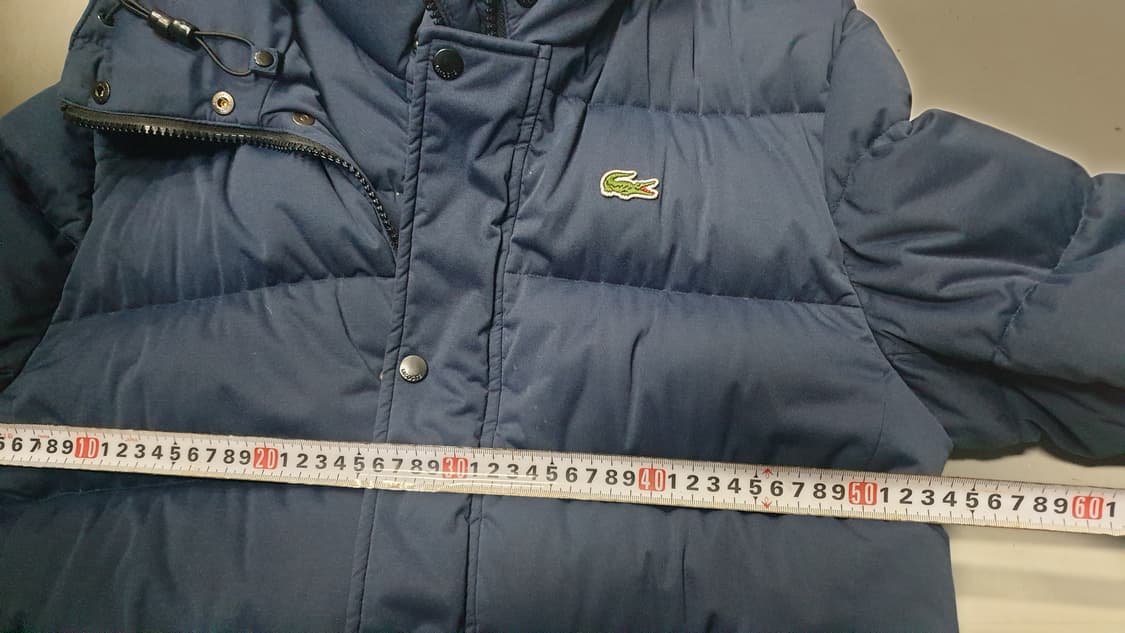 라코스테 남성 구스패딩 네이비 105 상품이미지7