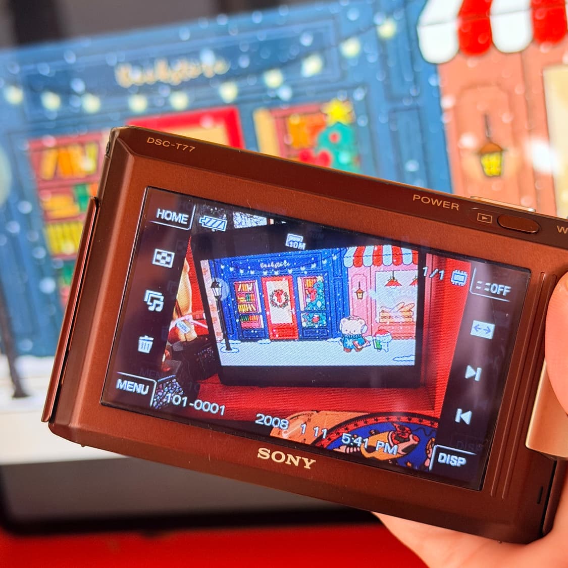 ✨미품✨소니 사이버샷 dsc-t77 Cyber-shot  빈티지디카 상품이미지9