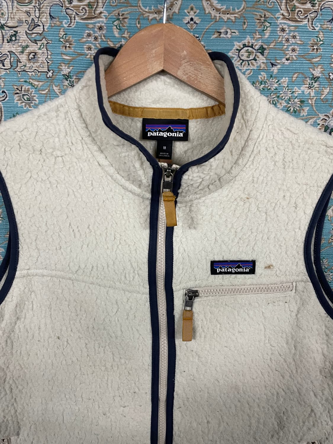 파타고니아 레트로 파일 플리스 베스트 펠리칸1665 상품이미지2