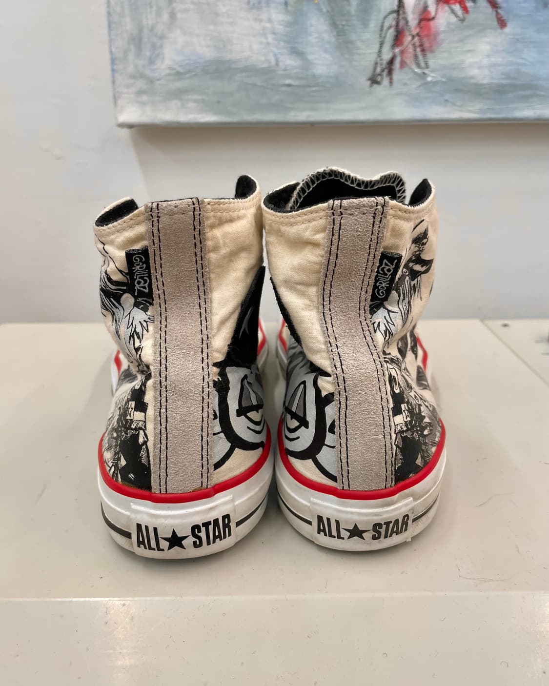 [260] Gorillaz x 컨버스 올스타 하이 스니커즈 상품이미지4