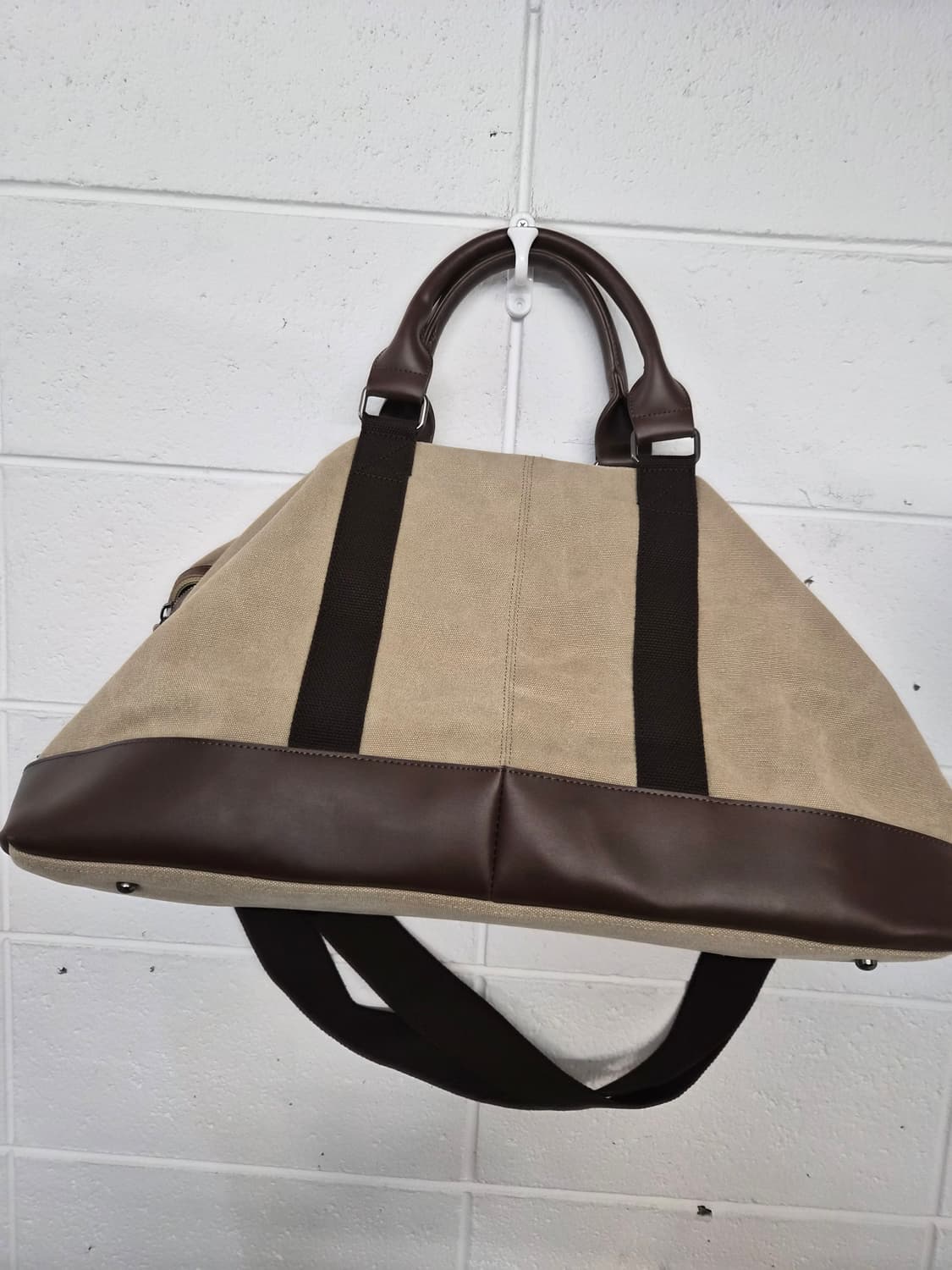 OS) 헨리코튼 캔버스 보스턴백 팝니다 상품이미지4