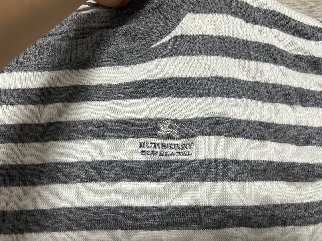 버버리 빈티지 리버시블 니트 상품이미지4