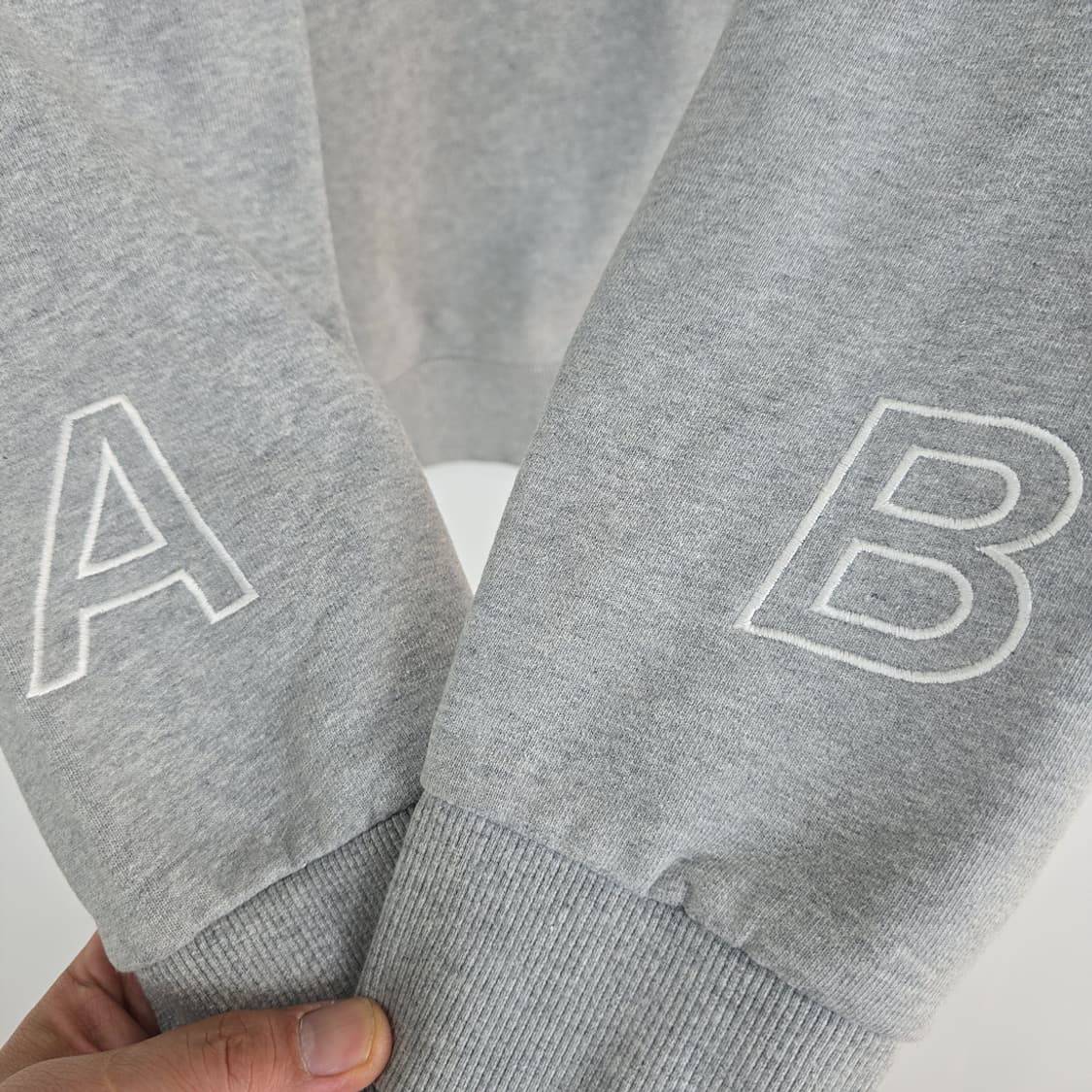 앤더슨벨 Andersson Bell 그래픽 후드 그레이 S 상품이미지7