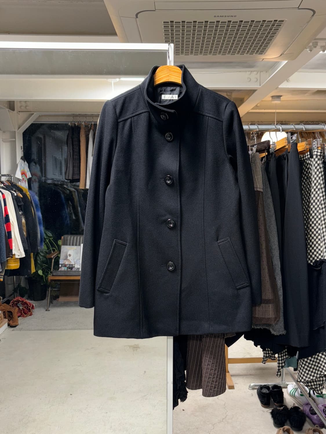 a.v.v 하이넥 울코트 상품이미지1