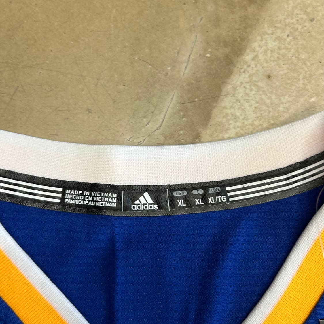 XL 새상품 아디다스 NBA No.30 스테판커리 민소매 유니폼 상품이미지4