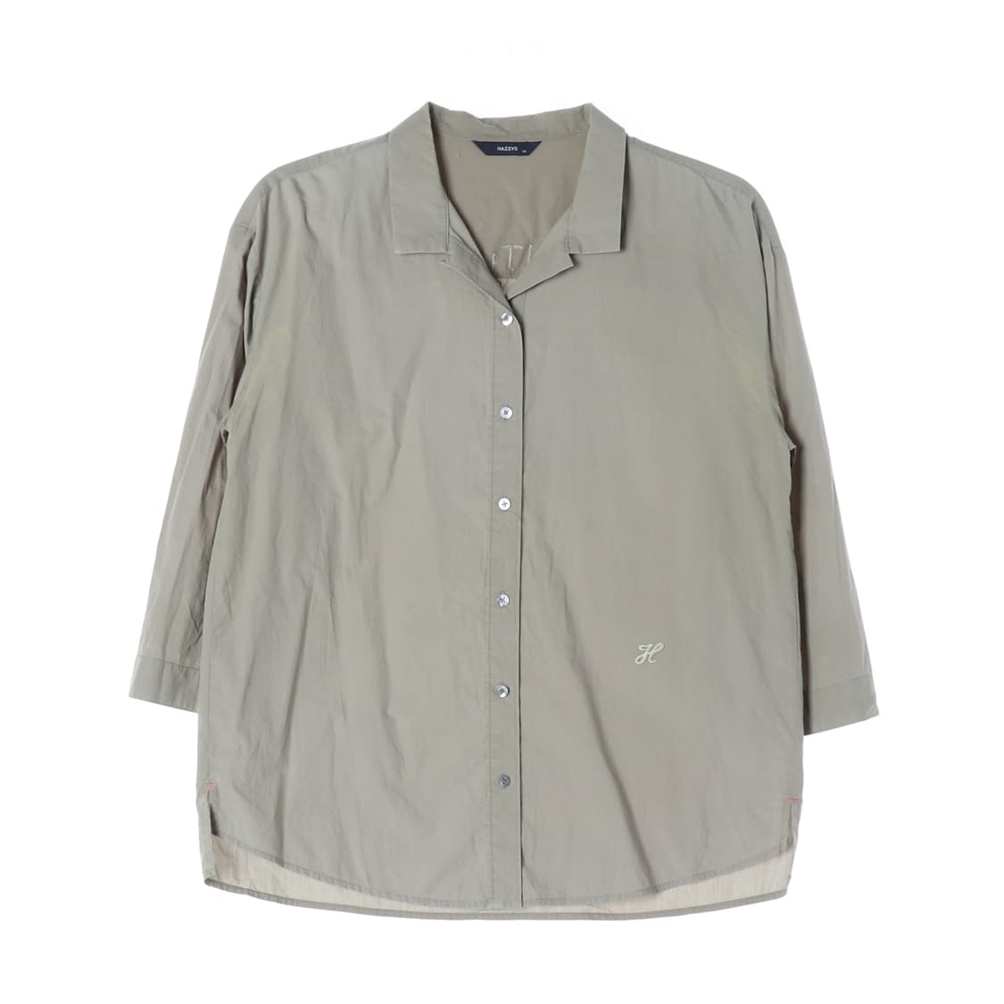 HAZZYS 헤지스 자수 셔츠 (S) 상품이미지1