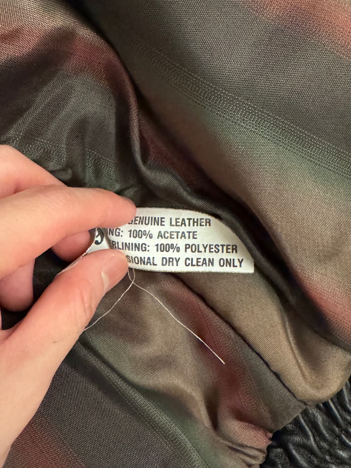 USA 리얼레더 자켓 M 상품이미지5