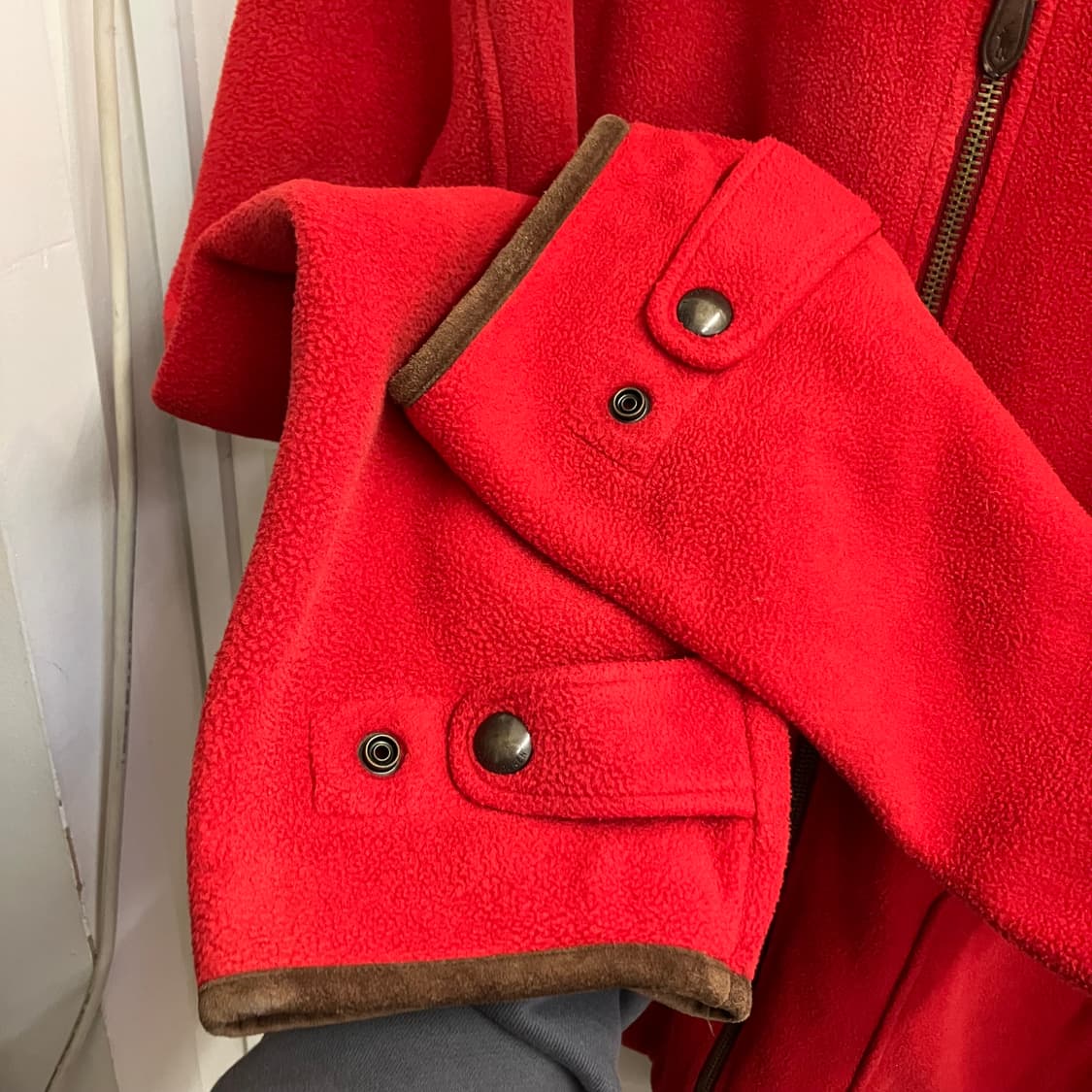 N176 bigsize 3xl 폴로 후리스 플리스 상품이미지8