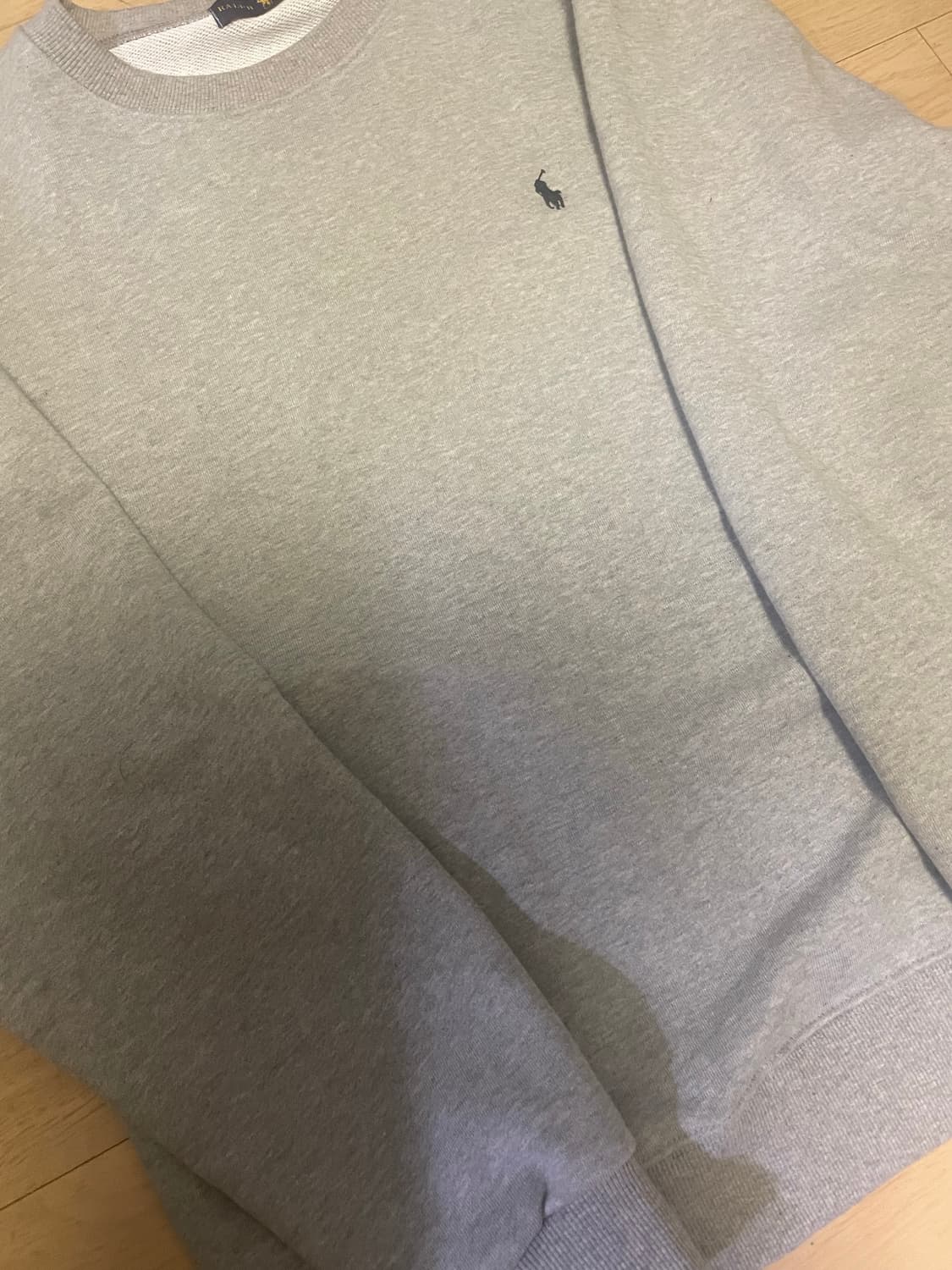 폴로 랄프로렌 그레이 맨투맨 상품이미지4