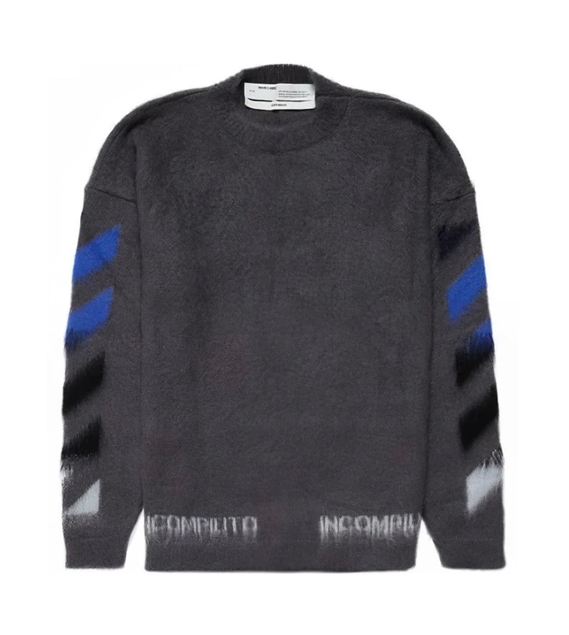 Off-White INCOMPIUTO 모헤어 니트 S 상품이미지1