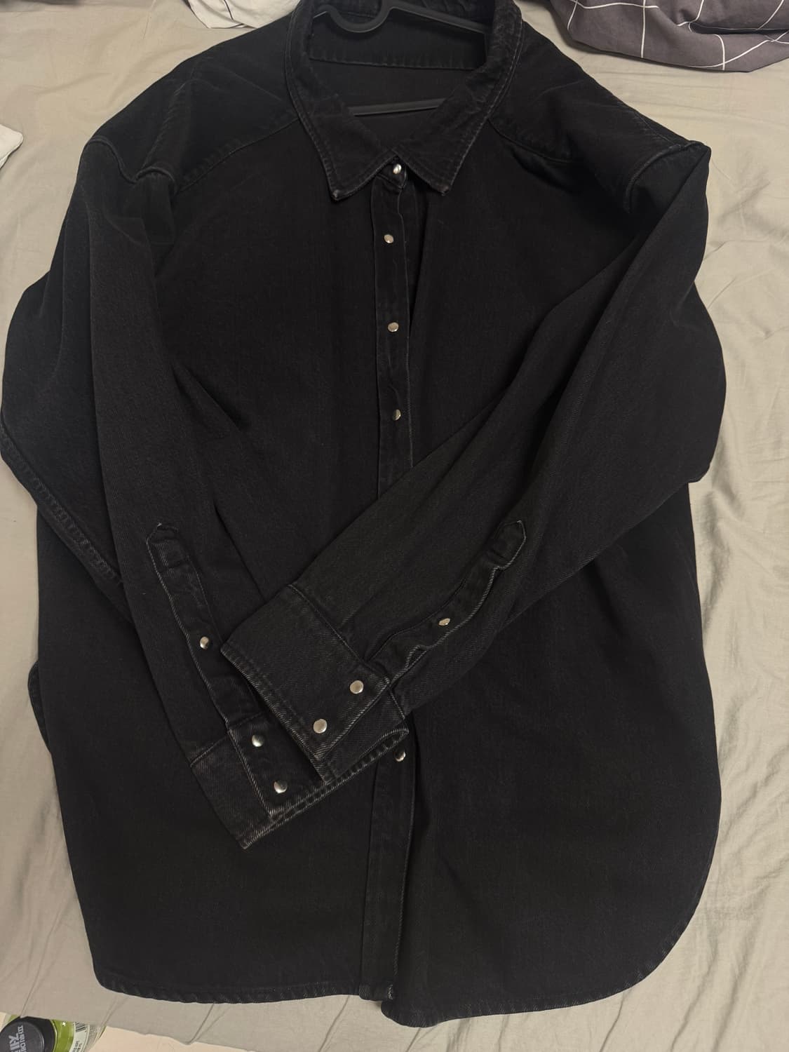 [38] 17SS 발렌시아가 핀치 흑청 데님 상품이미지4